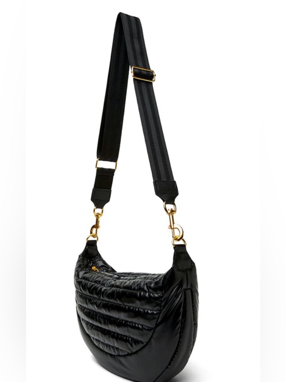 THINK ROYLN Elton Bag in Pearl Black‎ with Gold NIB - Picture 5 of 9